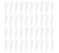 1000pcs da 1,5 ml di prove di test in plastica Vial Clear Esempio di stoccaggio