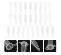 1000pcs da 1,5 ml di prove di test in plastica Vial Clear Esempio di stoccaggio