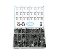 1000Pcs/lot 0.1UF-1000UF 15/24/36Values Aluminum 10-50V Mix Electrolytic Capacitor Assorted Kit and Storage Box(24Values Box)
