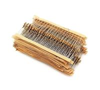 1000pcs/lot 1/4W resistors assorted kit 0.25W Carbon Film resistance set 2.2 ohm -2.2 M Assortment resistor 2.2 ohm 100 ohm CZAOINCU