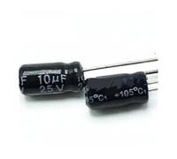 1000pcs/lot T02 25V 10UF aluminum electrolytic capacitor size 4 * 7 10UF25V 20% ICXLPMC