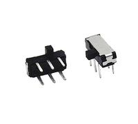 1000PCS Nero 6 Pin Side Allocare Six Foot Inserire direttamente l'interruttore a levetta scorrevole in miniatura