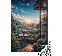 1000Pcs Puzzle Classici, Anime-style Landscape Puzzle Giochi Rilassamento E Intelligence, Puzzle Per Gioco Familiare, Festa Aziendale, Regalo Per Amore E Amico (1000pcs (75x50cm))