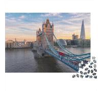 1000Pcs Puzzle Classici, Tower Bridge Puzzle Giochi Rilassamento E Intelligence, Puzzle Per Gioco Familiare, Festa Aziendale, Regalo Per Amore E Amico (1000pcs (75x50cm))