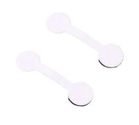1000pcs rosa gioielli anelli adesivi display etichette imballaggio etichette 6 * 1,2 cm carta rettangolare