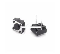 1000Pcs Tactile Switch Momentary Tact 6x6x4.3 6 * 6 * 4.3mm Middle pin 2pins RUAJOGYNVM