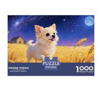 1000Pezzi Pet Dog Gioco Familiare Chihuahua Intrattenimento Creativo Decorazione Famiglia Regalo Perfetto Per Appassionati Di Puzzle Per Adulti E Bambini Da 14 Anni E Più 38x26cm/1000pcs