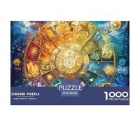 1000Pezzi The Twelve Zodiac Signs Puzzle Giochi The Twelve Zodiac Signs Intrattenimento Creativo Decorazione Famiglia Regalo Giocattolo Perfetto Per Appassionati Di Puzzle Per Adulti E Bambini Da 14 A