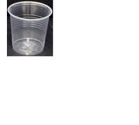 1000PZ BICCHIERI PLASTICA TRASPARENTE CC 166 MONOUSO