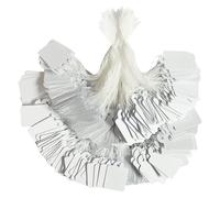 1000Pz Etichette Prezzo Con Filo Allegato Etichetta Bianca Prezzo Piccola