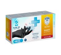 1000pz Guanti in nitrile monouso colore nero Dr. Protec taglia medium M