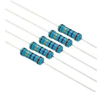 1000pz Metallo Pellicola Resistore Assortimento Kit 1 Ohm - 1M Ohm,100 Valori 1W