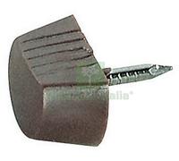 1000PZ REGGIPIANO PLASTICA C CHIODO FISSO MARRONE: