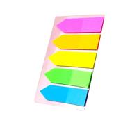 1000Sheets Etichette adesive colorate in PET Note adesive Etichetta scrivibile Riposizionabile Segnalibri per Libro Journal Planner Notebook Etichette adesive per ufficio per l'organizzazione