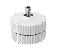 1000W 12V 24V 48V Generatore a magnete permanente a basso numero di giri Turbina eolica fai-da-te 1KW Piccolo alternatore Uso for la casa agricola(No Base,SINGLE SHAFT_12V_1000W)
