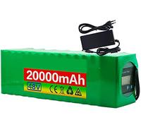 1000W Batteria Litio Ad Alta Potenza Della Batteria, 48V 20Ah Batteria Per Bicicletta Elettrica, 20000Mah Batteria Ad Alta Capacità, Per Scooter Elettrico Elettrica Da E-Bike 48V 20Ah