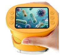 1000X Digitale Microscopio Bambini Portatile: Lente Ingrandimento Tascabile con 2.0" IPS Pollici ＆ 8 LED Luce - Natale Regalo Bambina 4-12 Anni Maschio - Idee Giochi Kids