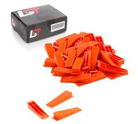 1000x Nivellierkeile Rosso per Zuglaschen Nivelliersystem per Piastrelle