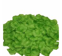 1000x Petali Coriandoli Matrimonio Decorazioni IN SETA TESSUTO Addobbi Feste (VERDE)