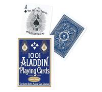 1001 Carte Da Gioco Aladdin Blu Finitura Liscia Fournier USPCC 10016751-BLU