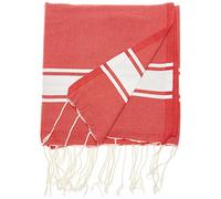 1001 Foutas 5-005-0001-A018 Cotone Rosso Spugna 100 x 200 x 0,1 cm