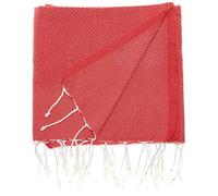 1001 Foutas 5-005-0003-E025 Cotone Rosso Spugna 100 x 200 x 0,1 cm