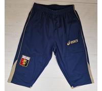 10043 ASICS GFC GENOVA CALCIO GIACCA GIACCHETTO FULL ZIP FELPA GRIFONE