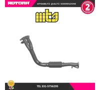 10055 Tubo gas scarico anteriore adatto a Mitsubishi Pajero (MARCA MTS)..