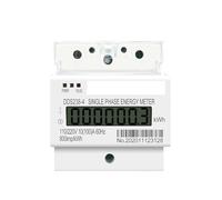 100A 110V 220V 50-60HZ LCD Single phase 2 wire 3 wire Din-rail kWh watt hour meter IDGTTLDF(L L 220V 60Hz)