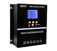 100A/80A/60A MPPT Solar Charge Controller 12V/24V/36V/48V Solar Panel Regulator