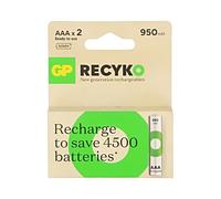 100AAAHCE B2 Batt: Ni-MH AAA, R3 1,2 V 950 mAh ReCyko Blister Ready2Use 2 pz. GP