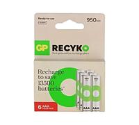 100AAAHCE Batt: Ni-MH AAA, R3 950mAh 1,2V ReCyko Ready2Use 6pz. GP