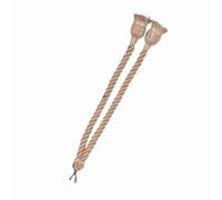 100cm AC220V E27 Canapa Vintage Corda Appesa Luce Di Soffitto A Sospensione Lampada Retro Industriale Stile Per Ristorante Bar Cafe (Senza Bulbo) (Size : Double Head)