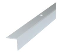 100cm Profilo paragradino per angolo scala da avvitare in alluminio