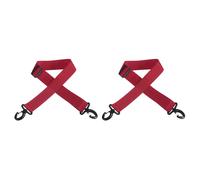 100cmx3.8cm Cinghia Portasci 2pz Snowboard Scarpone Trasporto Rosso