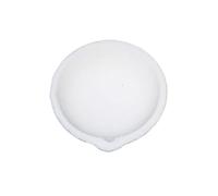 100g-10000g High Temperature Quartz Melting Bowl - Durable Semicircular Crucible for Foundry Industry(55mm*100)