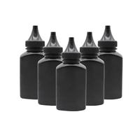 100G/Bottiglia nera PE216 PC216 Polvere di toner ricaricata for Pa-tum P2506 M6506NW P2506W M6506 M6556 M6556NW M6606 PC-216 PE-216(5 bottle)