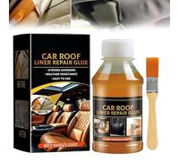 100g Colla per Cielo Auto, Colla per Tetto Auto, colla per Tappezzeria auto, collas per Tessuti autos, Adatto per Tessuto, Tetto, Legno, Gommapiuma, Pelle