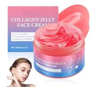100g Collagen Jelly Cream,Idratazione A Lunga Durata Crema Viso Collagene,Collagene Crema,Riduce Le Rughe Sottili E L'opacità,Ripristina La Funzione Barriera Della Pelle