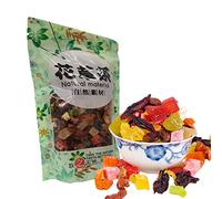 100g Di Tè Aromatizzato Alla Frutta Cinese Ai Fiori Tè Botanico Tè Verde Senza Additivi E Caffeina Tè Verde Naturale Biologico Ai Fiori E Alla Frutta in Infusione