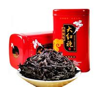 100g Di Tè Nero Oolong Big Red Robe Biologico Raccolto a Mano E Tradizionale Fritto a Mano - Tè Rosso Biologico Verde Senza Additivi Corposo Gusto Morbido Aroma Ricco