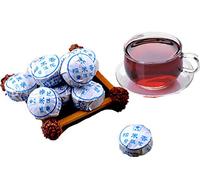 100g Di Tè Puer Cinese Stagionato Tea Cinese Yunnan Mini Shu Puerh Mini Tee Tuo Al Gusto Di Riso Nero Tè Verde Te PuErh Tee Pu'er Maturo Tea Puer Da Alberi Maturi Tè Cotto Tè Rosso