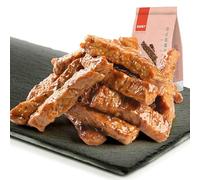 100g Filetto Di Manzo Cinese Con Deliziosi Sapori Di Vaniglia Francese Snack Speziato Prodotti a Base Di Fagioli Imitazione Di Carne Pronto Da Mangiare Dopo L'apertura Della Busta