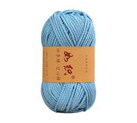 100g Hollow Knitting Yarn 92.95Yardx2mm Cotton Crochet Yarn For Scarves Hat Blankets Weaving Crafting Project Thread