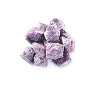 100g lotti sfusi grezzo cristallo grezzo quarzo roccia naturale pietra ametista citrino fluorite guarigione reiki campione di decorazioni da giardino artigianato decorazione della stanza (Color : Pur