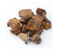 100g lotti sfusi grezzo cristallo grezzo quarzo roccia naturale pietra ametista citrino fluorite guarigione reiki campione di decorazioni da giardino artigianato decorazione della stanza (Color : Tig