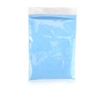 100G Polvere fluorescente, 4 colori Vernice Fai da te Graffiti Pigmento Polvere luminosa per decorazione Custodia per telefono T-Shirt Nail art Glow In Dark(blu)