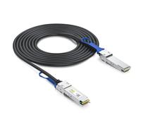 100G QSFP28 DAC Cable - 100GBASE-CR4 QSFP28 to QSFP28 Passive Direct Attach Copper Twinax Cable for Intel QSFP-100G-CU3M, 3-Meter(10ft)