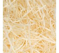 100g Raffia Paglia per Cesti e Bomboniere, Riempitivo per Scatole Regalo e Confezioni, Paglietta Decorativa per Regalo, Ideale per Cesto Natalizio e Feste, Champagne Giallo Chiaro