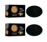 100g Sapone detergente per il viso anti acne Rimuovi brufoli Punti neri Macchie scure Riduci i pori Delicato Idratante Lenitivo Detergente per il viso (2PCS)